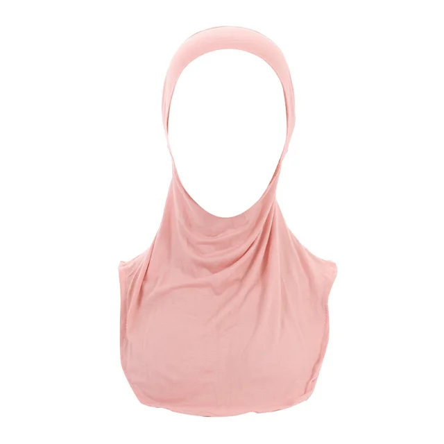 Back Neck Thin Elastic Shawl Hat Dustproof Pink - Shop at LoveMi
