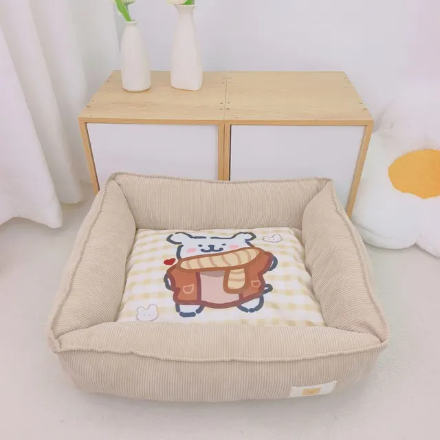 Dogs And Cats Pet Winter Cotton Universal Nest Light Coconut Palm - Shop at LoveMi