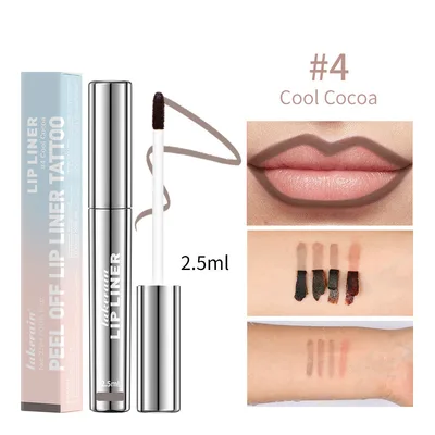Matte Finish No Stain On Cup Hook Line Lip Stick Cool Cocoa - Shop at LoveMi