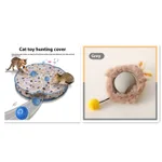 Plush Cat Ball Gray Set