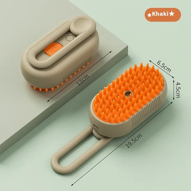 Spray Cleaning Supplies Pet Spray Massage Comb Khaki - Shop at LoveMi