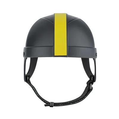 Pet Ride Motorcycle Safety Helmet Black And Yellow - Shop at LoveMi