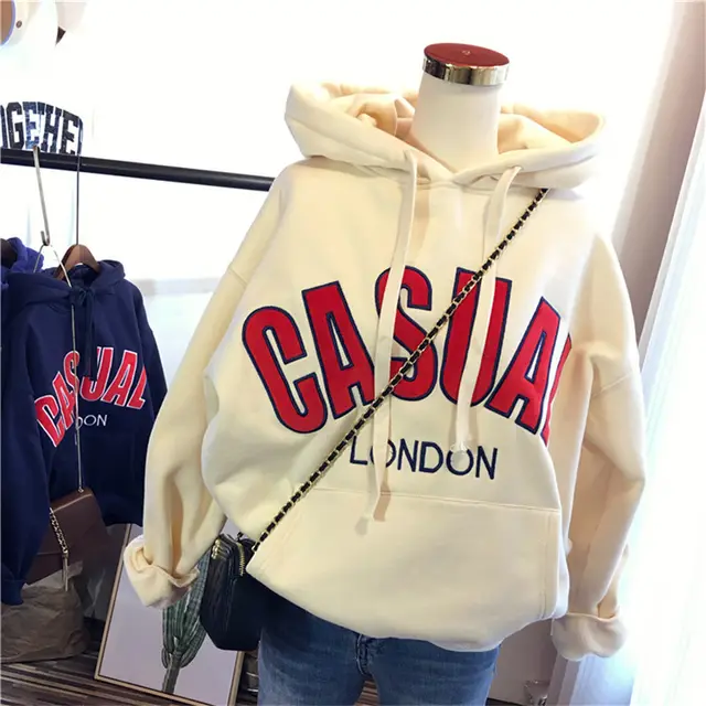 Women's Autumn And Winter Korean Style Students' Loose fitting Coat Apricot - Shop at LoveMi