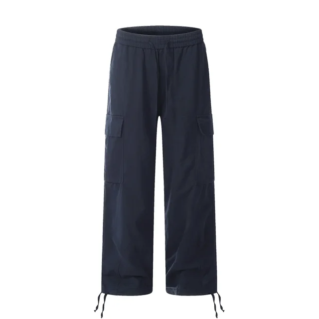 Women's Loose Adjustable Leg Shaping Overalls High Street Overalls Blue - Shop at LoveMi