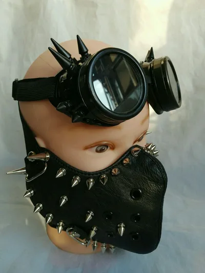 Steam Gear Gothic Punk Mask Model 8 - Shop at LoveMi