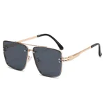 Gold Frame Black And Grey Lens