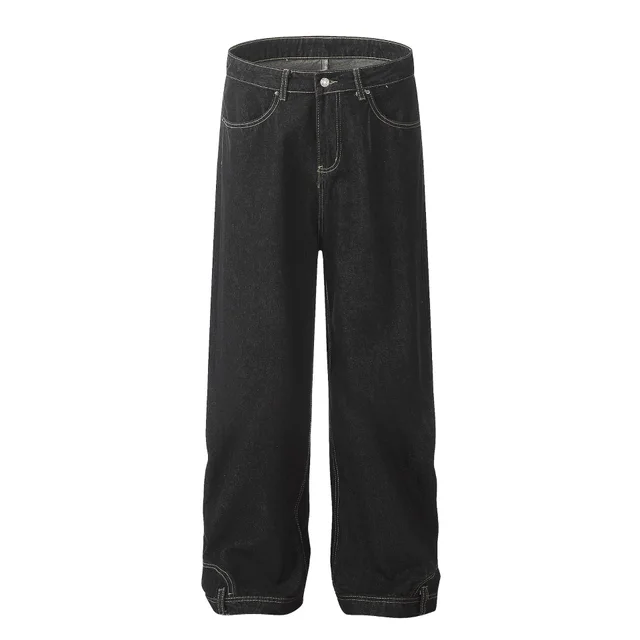 Washed Inverted American Jeans Black - Shop at LoveMi