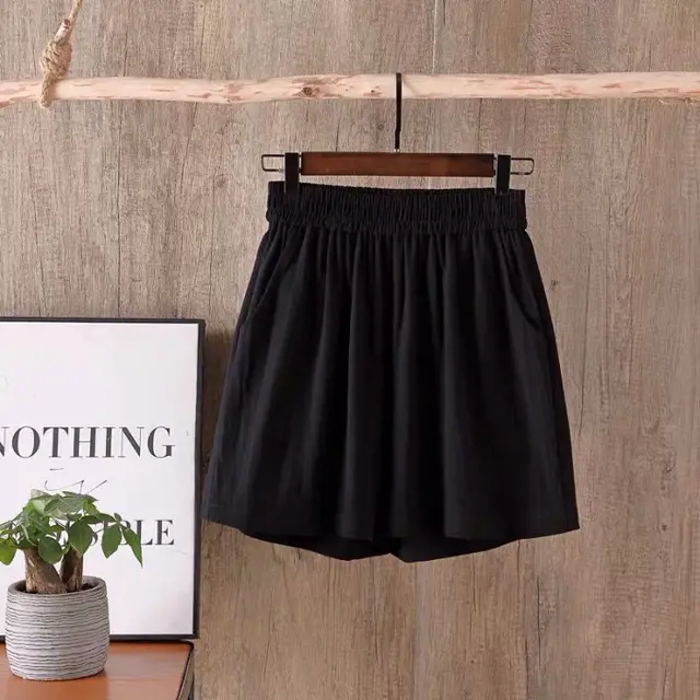 Women's High Waist Outer Wear Straight Thin Casual Pants Black - Shop at LoveMi