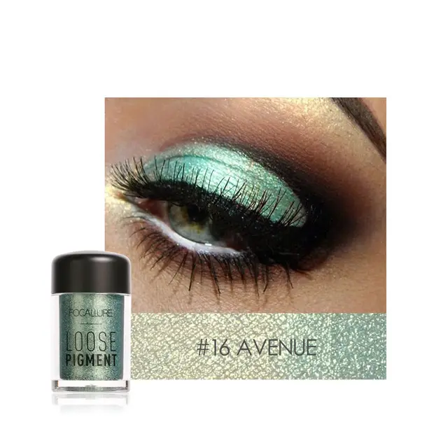 Colorful Pearlescent Glitter Eye Shadow 16 Style - Shop at LoveMi