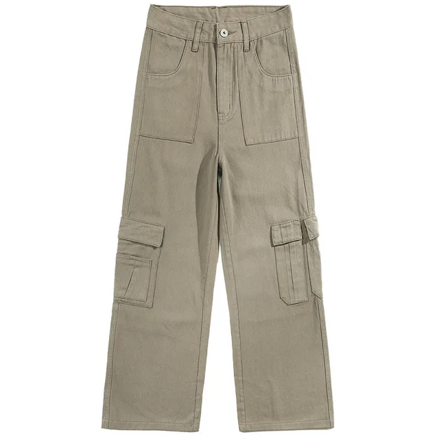 Fashion American Casual Working Pants Women Chocolate Brown - Shop at LoveMi