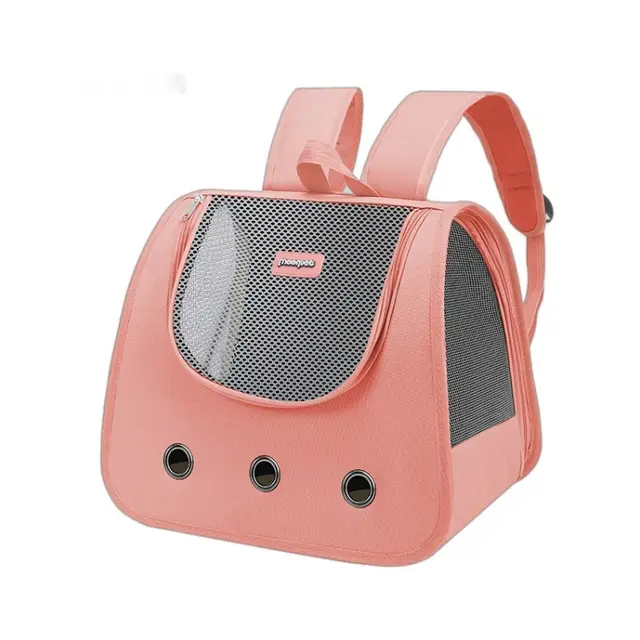 Large Capacity Portable Pet Cat Backpack Pink - Shop at LoveMi