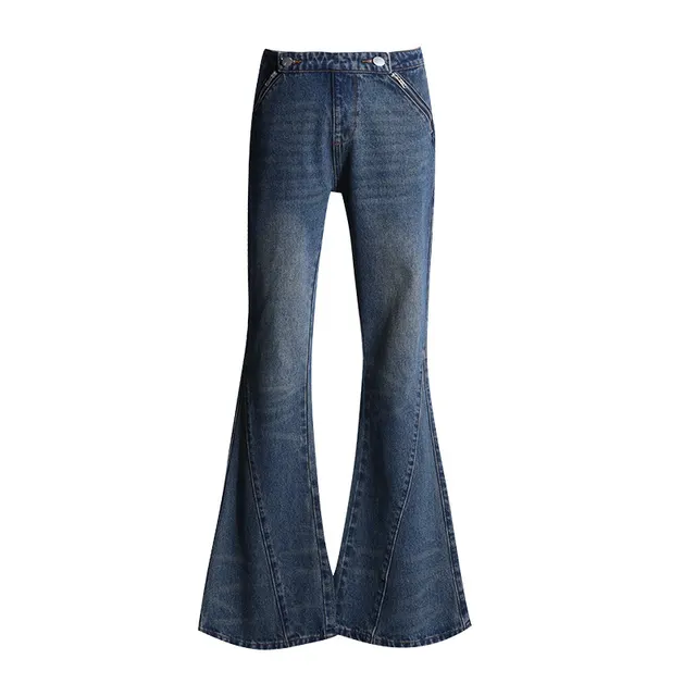 Fashionable American style Skinny Jeans For Women Millennium Blue Trousers - Shop at LoveMi