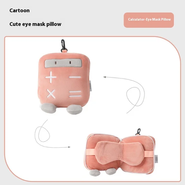 Storage Eye Mask U shape Pillow Travel Portable Hanging Luggage Calculator - Shop at LoveMi