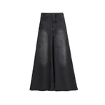 Women's American-style Black High Waist Skirt - Minimalist Black