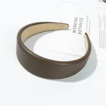 No 6 Brown Pu Leather