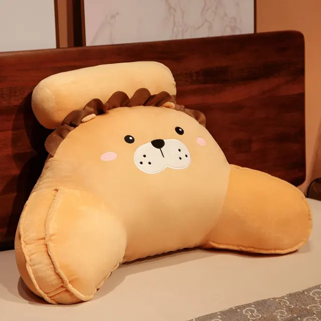 Ice Bean Latex Pillow Bedside Cushion Soft Bag Crystal Lion Is Too Small - Shop at LoveMi