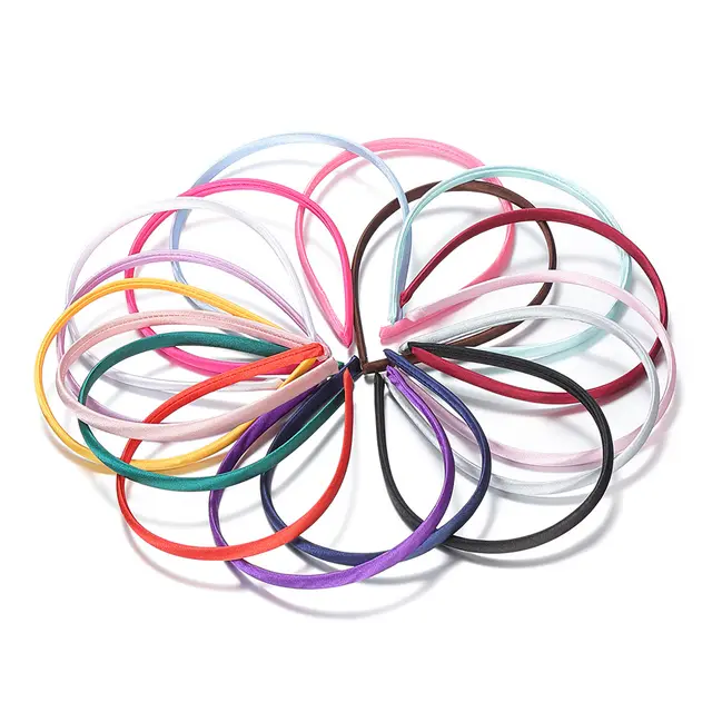 Colorful Diy Cloth Wrapper Accessories Ribbon Cloth Headband Mixed Color - Shop at LoveMi