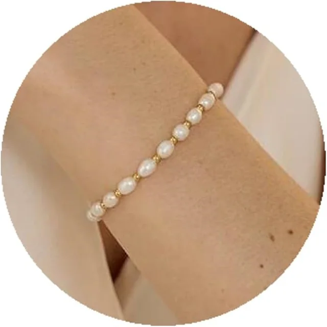 Artificial Pearl Pendant Bracelet Style 5 - Shop at LoveMi