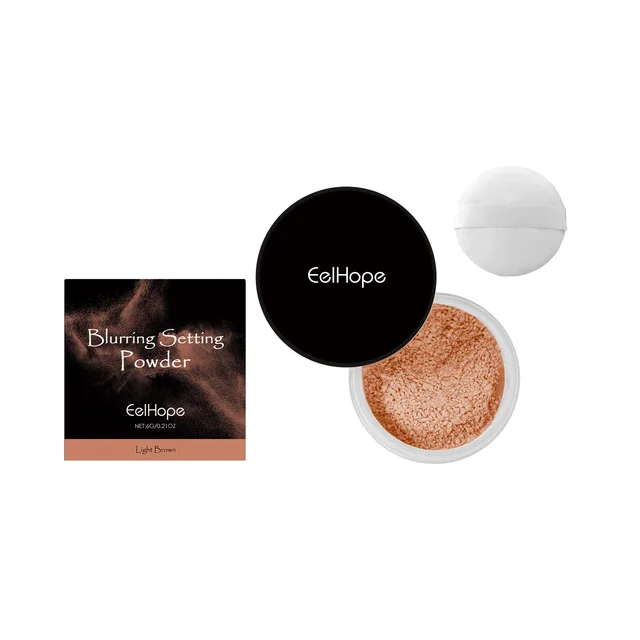 Makeup Powder Light Delicate And Breathable Light Brown - Shop at LoveMi
