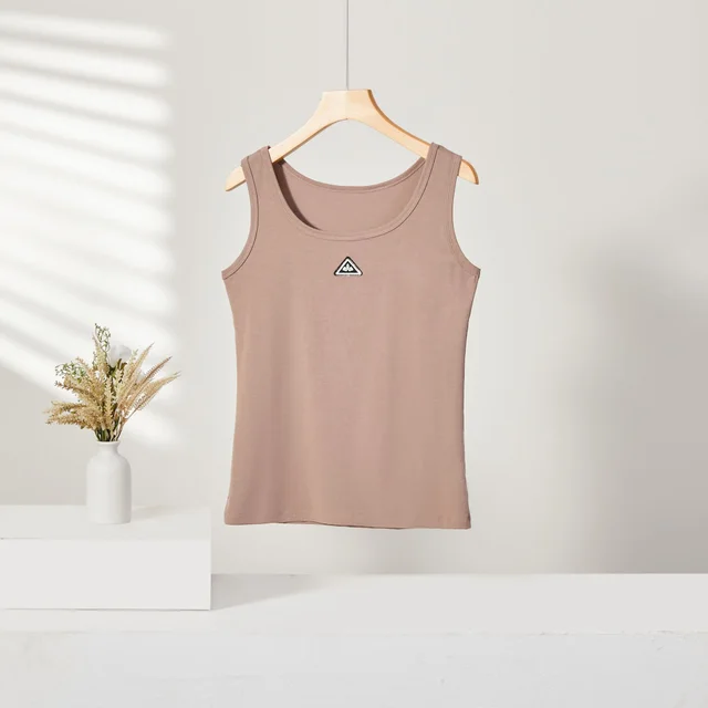 Fashionable And Anti exposure Casual Student Bottoming Shirt Milk Tea Brown - Shop at LoveMi