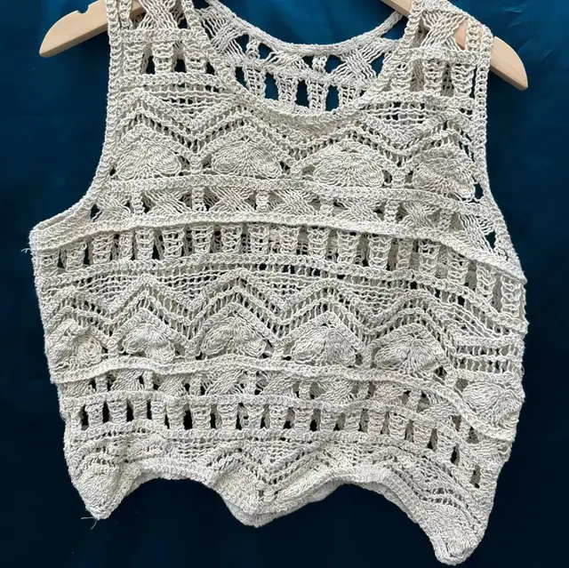 Women's Weaving Hollow Vest Top Yellow - Shop at LoveMi