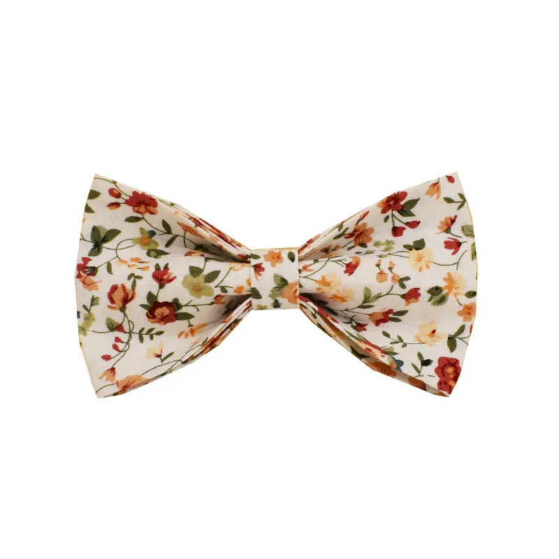 Small White Flower Pet Dog Collar Suit Bow - Shop at LoveMi