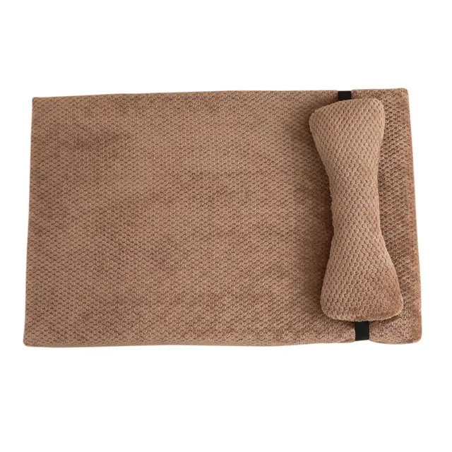 Comfortable Pineapple Plaid Winter Warm Pet Mat Khaki - Shop at LoveMi