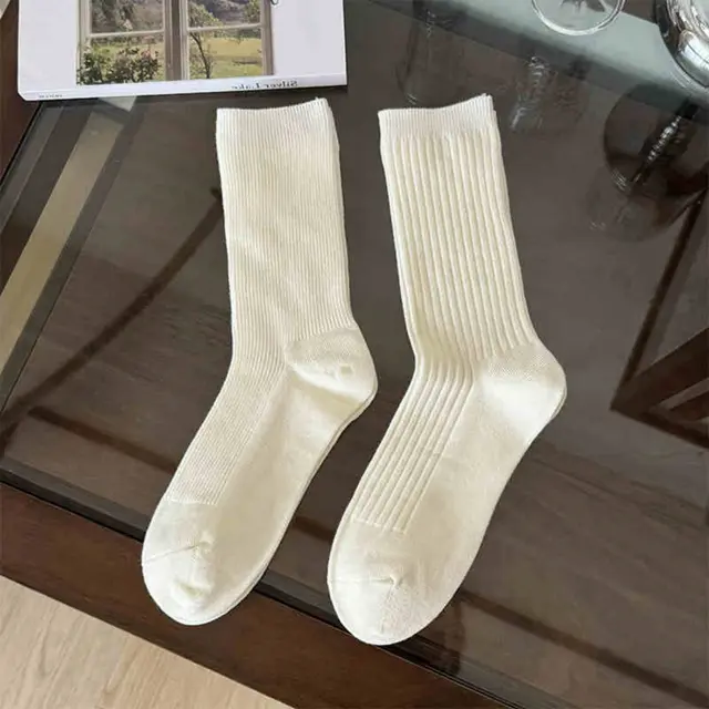 Ear Fungus Edge Mid Tube Socks For Spring And Autumn Styles 7 Style - Shop at LoveMi