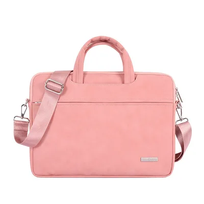 Laptop Bag Suitable Briefcase Laptop Sleeve Protective Case Pink - Shop at LoveMi