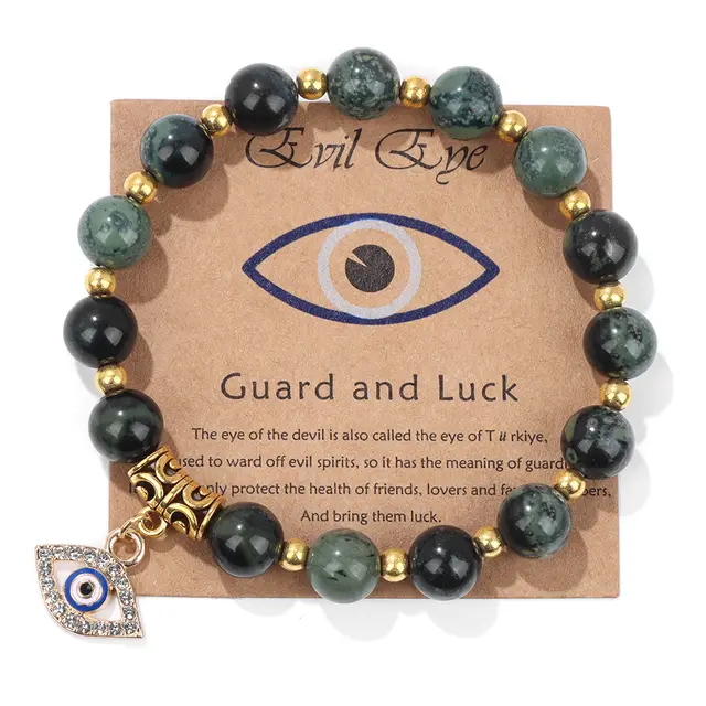 Retro Easy Matching Natural Stone Beads Bracelet New Sparrow - Shop at LoveMi