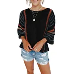 Striped Black