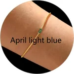 April Light Blue Plating