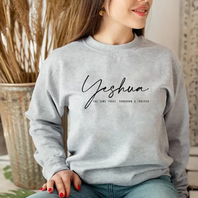 New Fleece lined Long Sleeve Round Neck Women's Sweater Gray - Shop at LoveMi