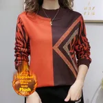 Short Top Small Loose All Match Winter - Orange Red
