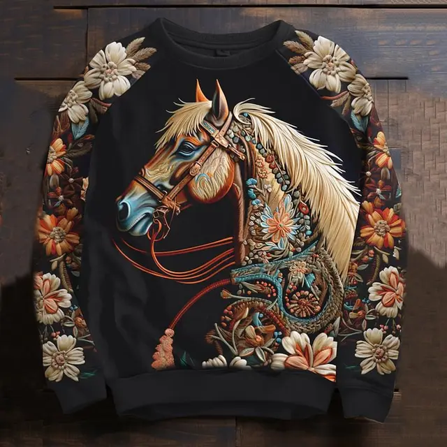Long Sleeve Art 3D Printed All matching Women's Sweater Hoo116 - Shop at LoveMi