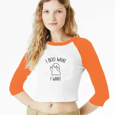 Women's Top Offset Printing Contrast Color Slim Fit Long Sleeve Orange G - Shop at LoveMi