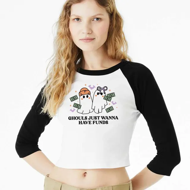 Women's Top Offset Printing Contrast Color Slim Fit Long Sleeve White B - Shop at LoveMi