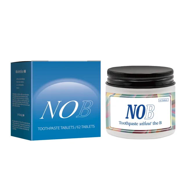 Solid Toothpaste Tablet Breath Portable Chewing No Label 62Pcs - Shop at LoveMi