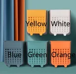 Wall-mounted Folding Laundry Basket Large Size - Orange