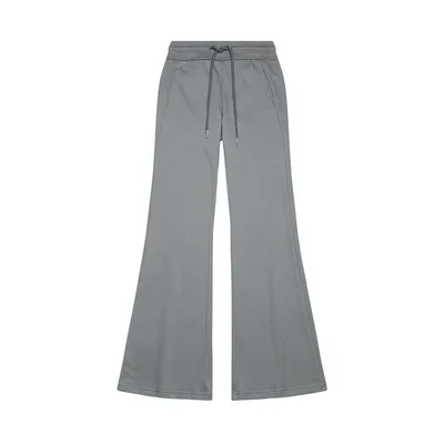 Niche Embroidered Skinny Sweatpants Low Waist Slim Slimming Gray - Shop at LoveMi