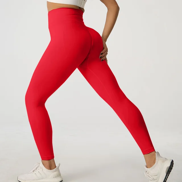Autumn And Winter Peach Hip Yoga Trousers Sports Cycling Pants - Shop at LoveMi