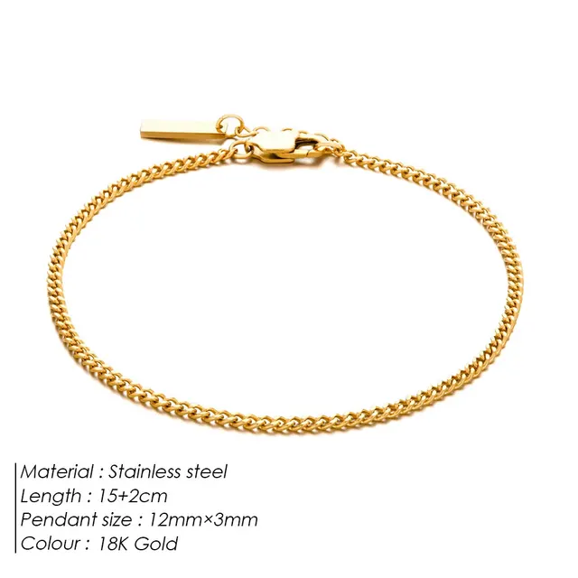 Special interest Design Trendy Unique Men's Stainless Steel Titanium Steel Bracelet 18K - Shop at LoveMi