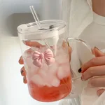1000Ml Cup Lid Straw