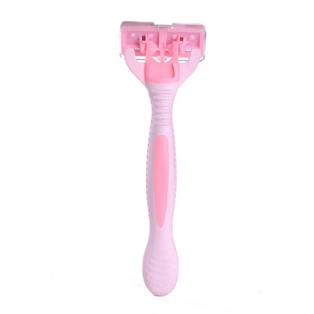Six layer Stainless Steel Blades Shaver Shaving Pink Bulk - Shop at LoveMi