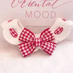 Red Houndstooth