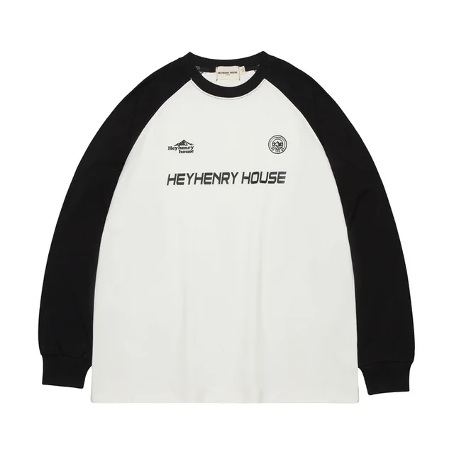 Fashion Colorblock Loose Casual Pullover Women White - Shop at LoveMi