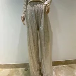 Beige Trousers