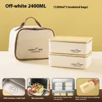 White 1200Mlx 2 With Handbag