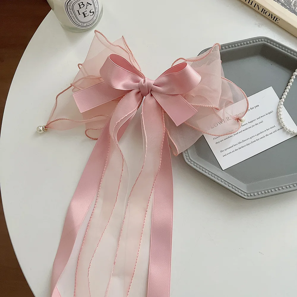 Summer Spring Clip Women's New High grade Oversized Barrettes Pink - Shop at LoveMi