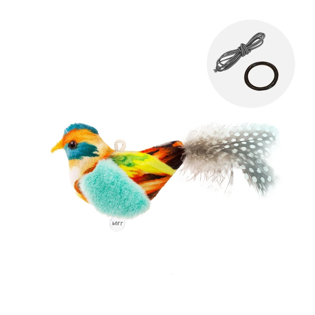 New Called Bird Simulation Cat Toy - Colored Bird - View 1
